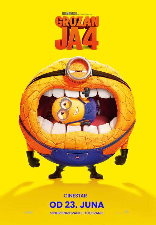 GROZAN JA 4 - 3D - sinhronizovano - Filmski program